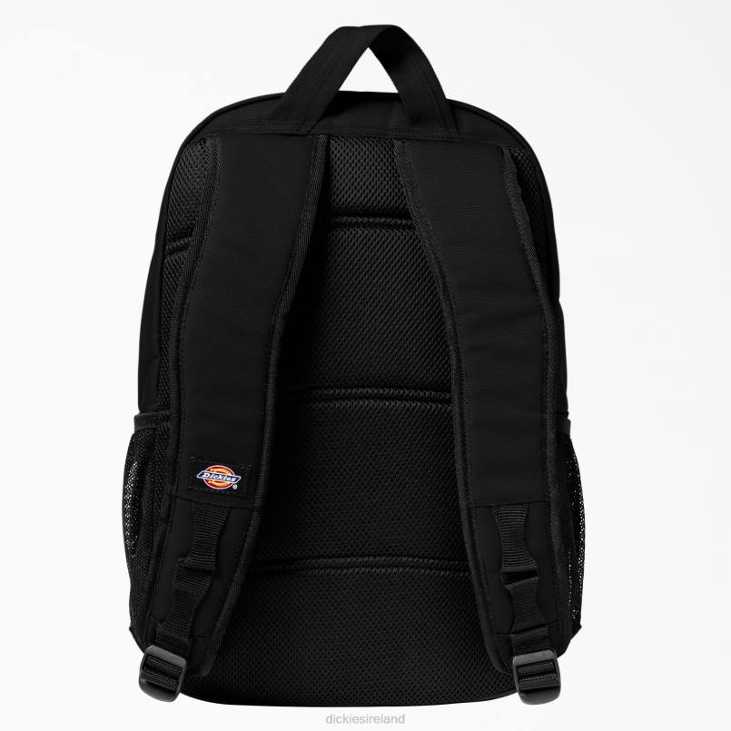 Dickies Unisex Double Pocket Backpack Black (BK) N80J2740 Accessories