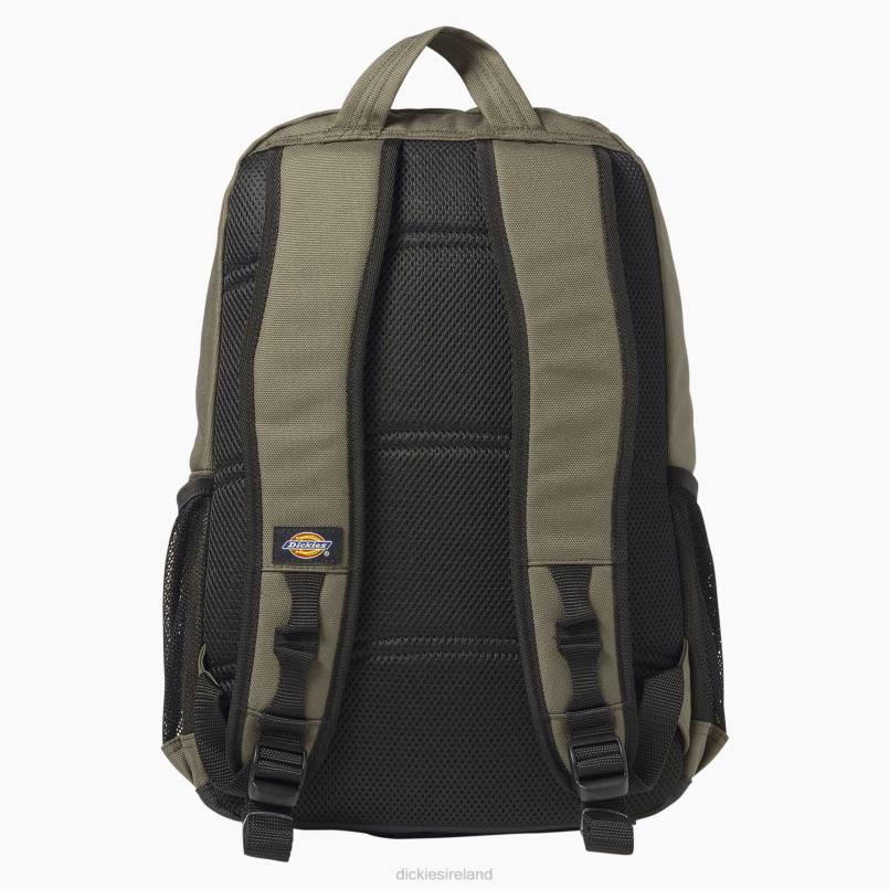 Dickies Unisex Double Pocket Backpack Moss Green (MS) N80J2741 Accessories