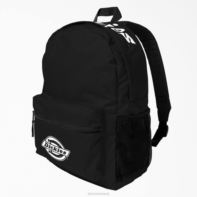 Dickies Unisex Logo Backpack Black/Reflective (BKRF) N80J2731 Accessories