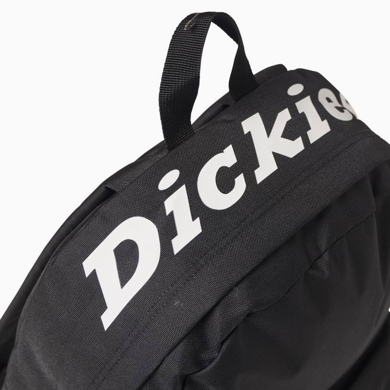 Dickies Unisex Logo Backpack Black/Reflective (BKRF) N80J2731 Accessories