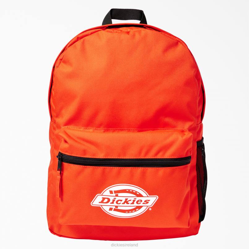 Dickies Unisex Logo Backpack Orange (OR) N80J2735 Accessories