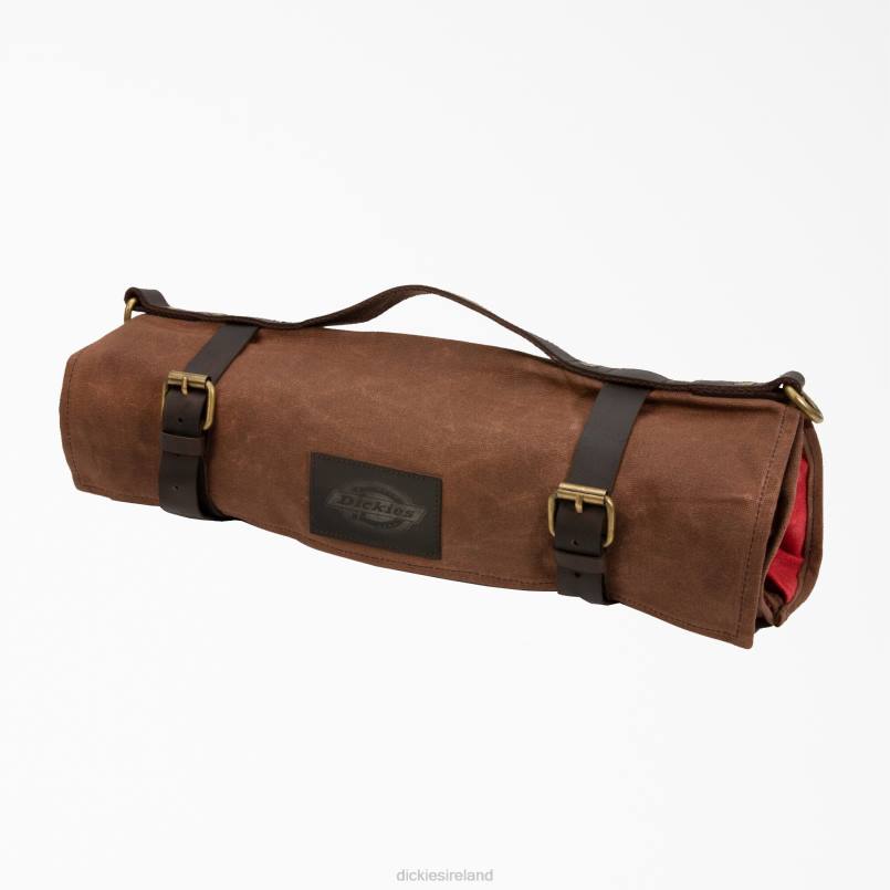 Dickies Unisex Knife Storage Roll Organizer Pecan Brown (PC) N80J2984 Accessories