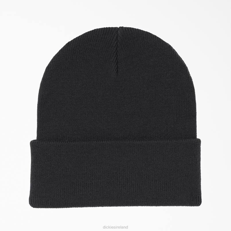 Dickies Unisex Cuffed Knit Beanie Black (ZBK) N80J1495 Accessories