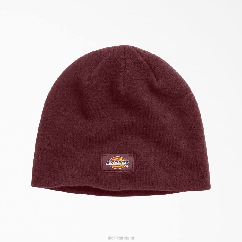 Dickies Unisex Skull Beanie Maroon (MR) N80J2877 Accessories