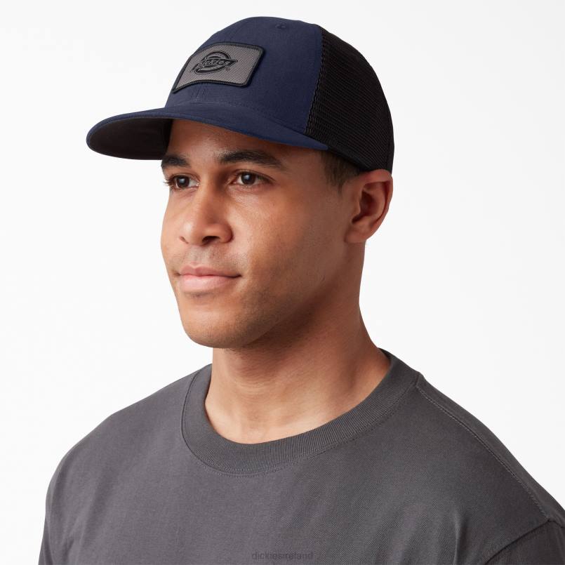 Dickies Unisex Canvas Trucker Cap Ink Navy (IK) N80J2801 Accessories