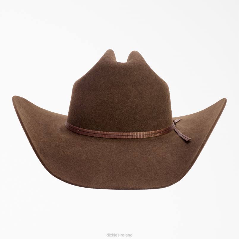Dickies Unisex New York Sunshine Always Drink Upstream Cowboy Hat Chocolate Brown (CB) N80J2922 Accessories