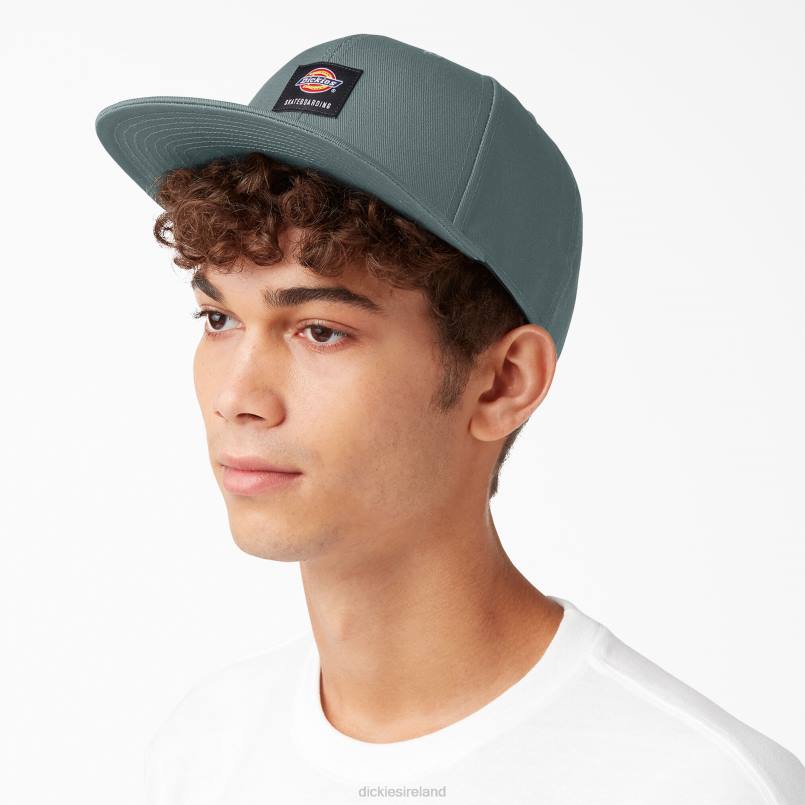 Dickies Unisex Skateboarding Flat Bill Cap Lincoln Green (LN) N80J2846 Accessories
