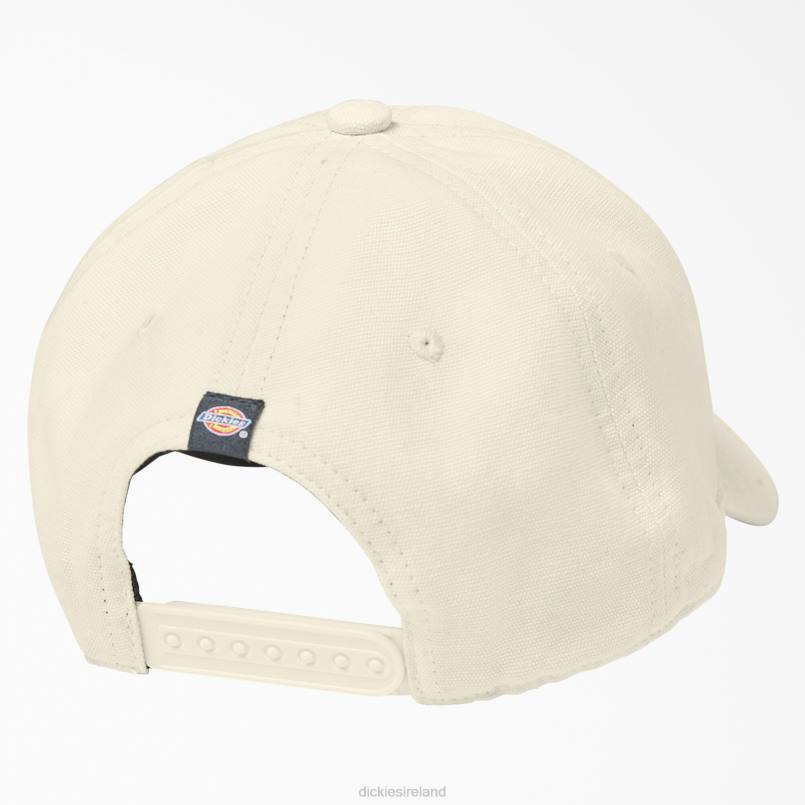 Dickies Unisex Washed Canvas Cap Natural Beige (NT) N80J2887 Accessories