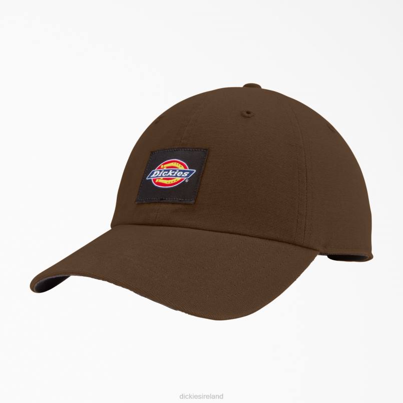 Dickies Unisex Washed Canvas Cap Timber Brown (TB) N80J2888 Accessories