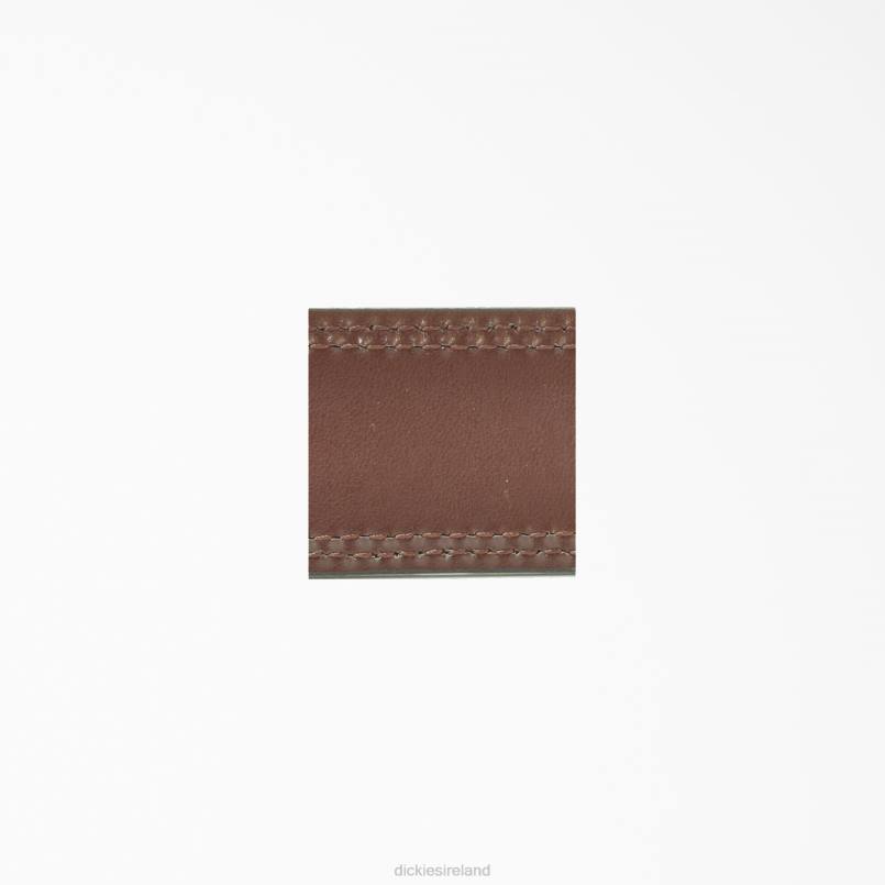 Dickies Unisex Leather Reversible Belt Black (BK) N80J2784 Accessories