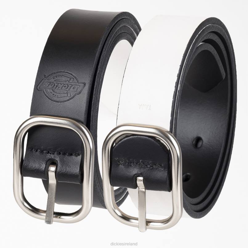 Dickies Women Reversible Belt Black/White (BKW) N80J2830 Accessories