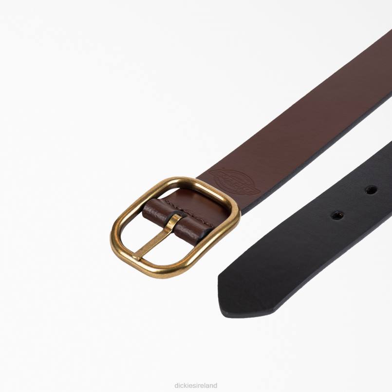 Dickies Women Reversible Belt Tan (BR) N80J2831 Accessories