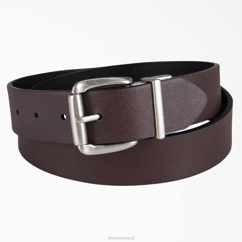 Dickies Women Reversible Roller Buckle Belt Black (BK) N80J2902 Accessories