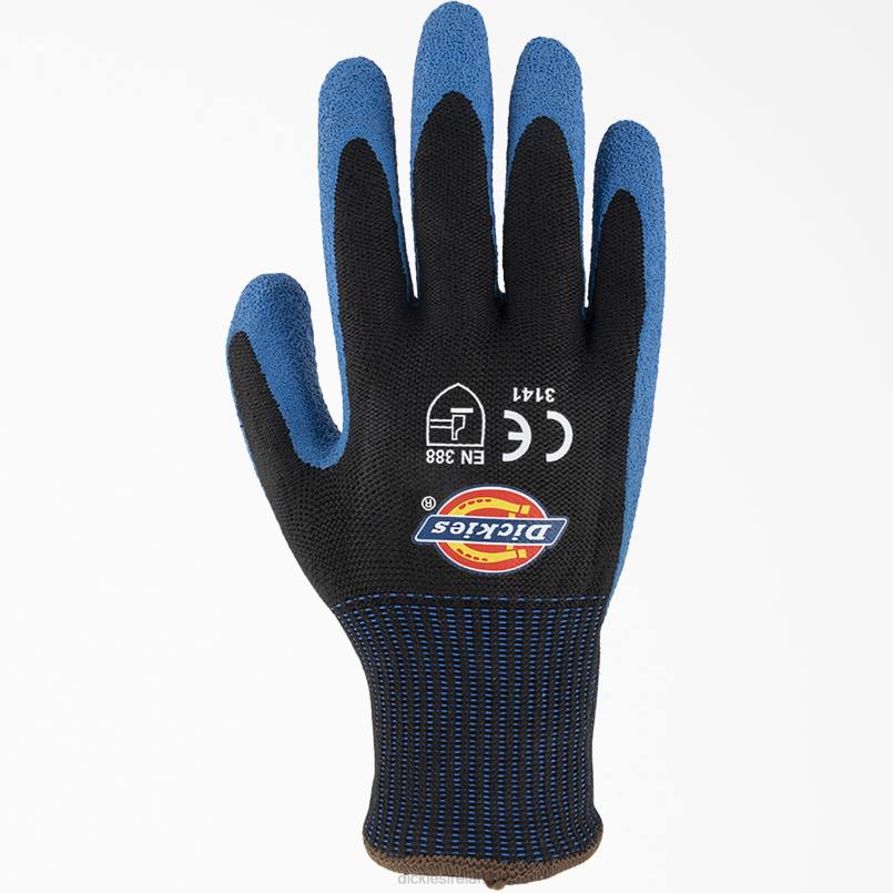 Dickies Unisex Crinkle Latex Coated Work Gloves Black (BK) N80J3027 Accessories