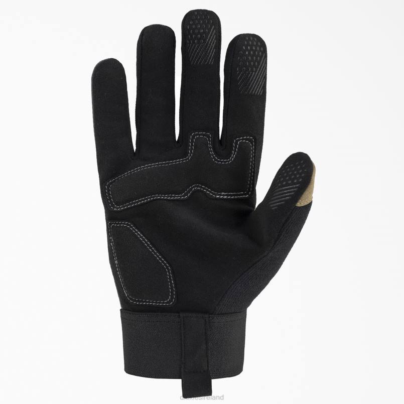 Dickies Unisex Impact Performance Gloves Black Gray Marled (BGM) N80J2980 Accessories