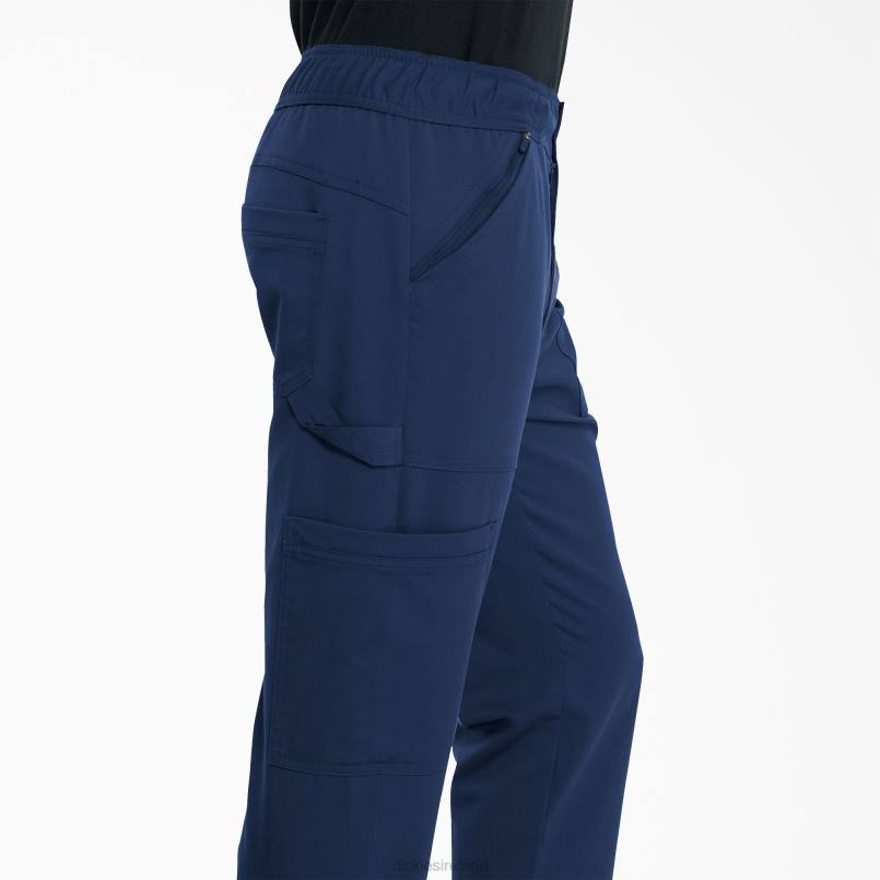 Dickies Men Balance Zip Fly Scrub Pants Navy Blue (NVY) N80J1344 Apparel