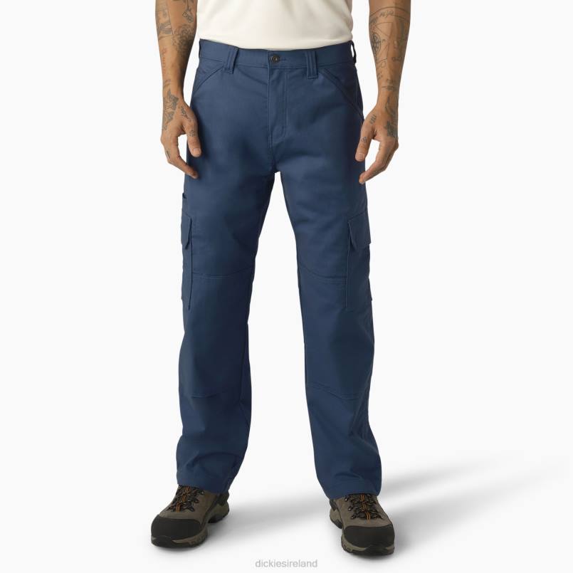 Dickies Men DuraTech Ranger Ripstop Cargo Pants Dark Denim (DM) N80J67 Apparel