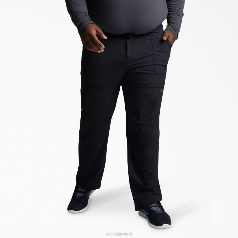 Dickies Men Dynamix Cargo Scrub Pants Black (BLK) N80J1271 Apparel