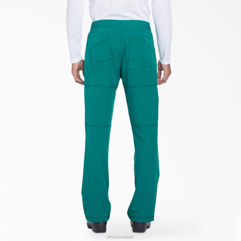 Dickies Men Dynamix Cargo Scrub Pants Hunter Green (HTR) N80J1277 Apparel