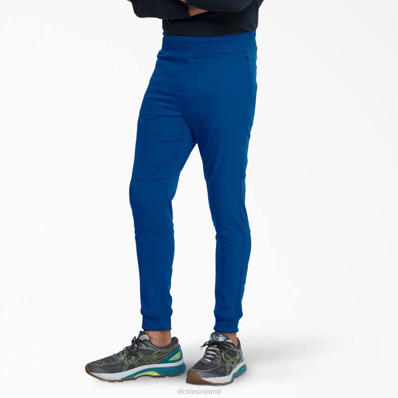 Dickies Men Dynamix Natural Rise Jogger Scrub Pants Royal Blue (RB) N80J1398 Apparel