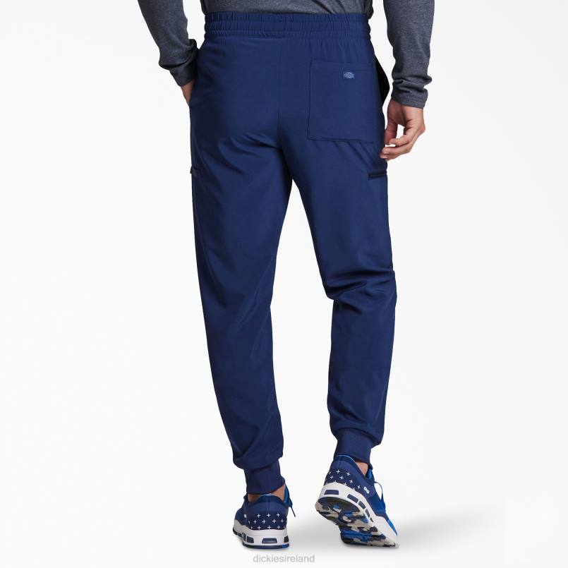 Dickies Men EDS Essentials Mid Rise Jogger Scrub Pants Navy Blue (NVY) N80J1425 Apparel