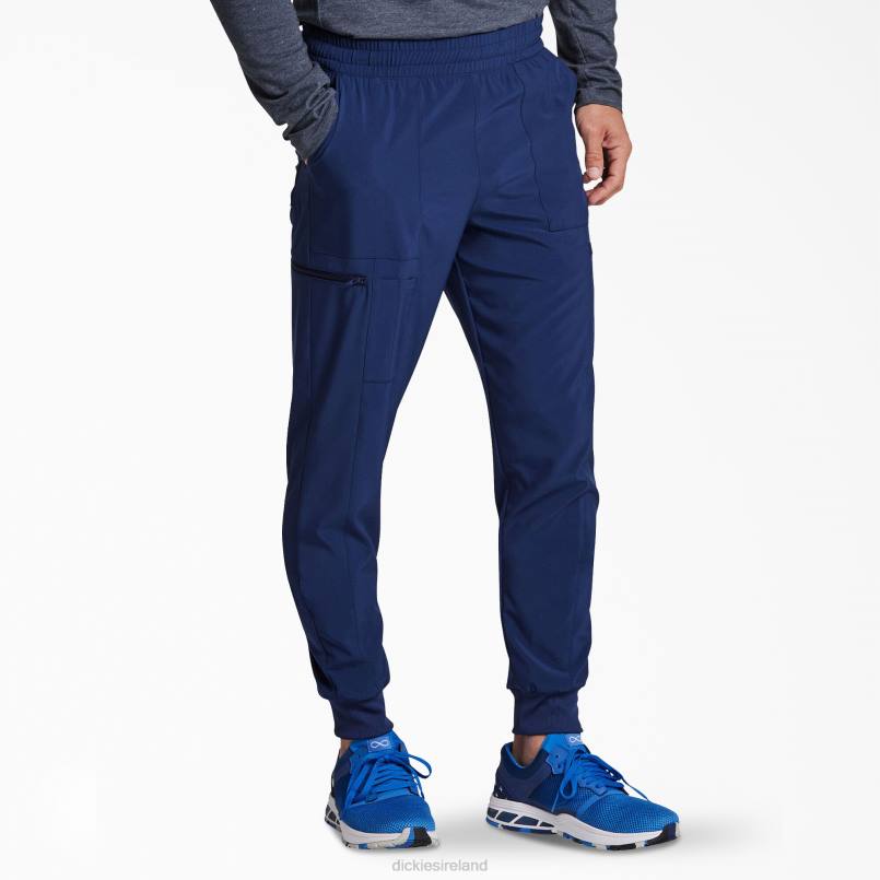 Dickies Men EDS Essentials Mid Rise Jogger Scrub Pants Navy Blue (NVY) N80J1425 Apparel