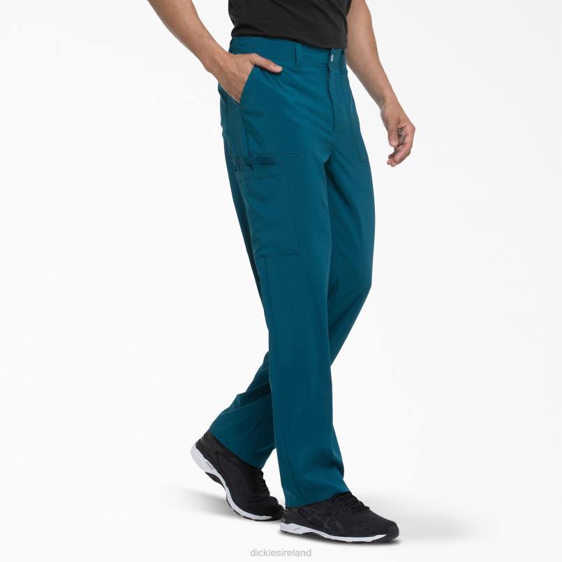 Dickies Men EDS Essentials Scrub Pants Caribbean Blue (CRB) N80J1372 Apparel