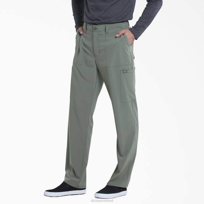 Dickies Men EDS Essentials Scrub Pants Olive Green (OLI) N80J1380 Apparel