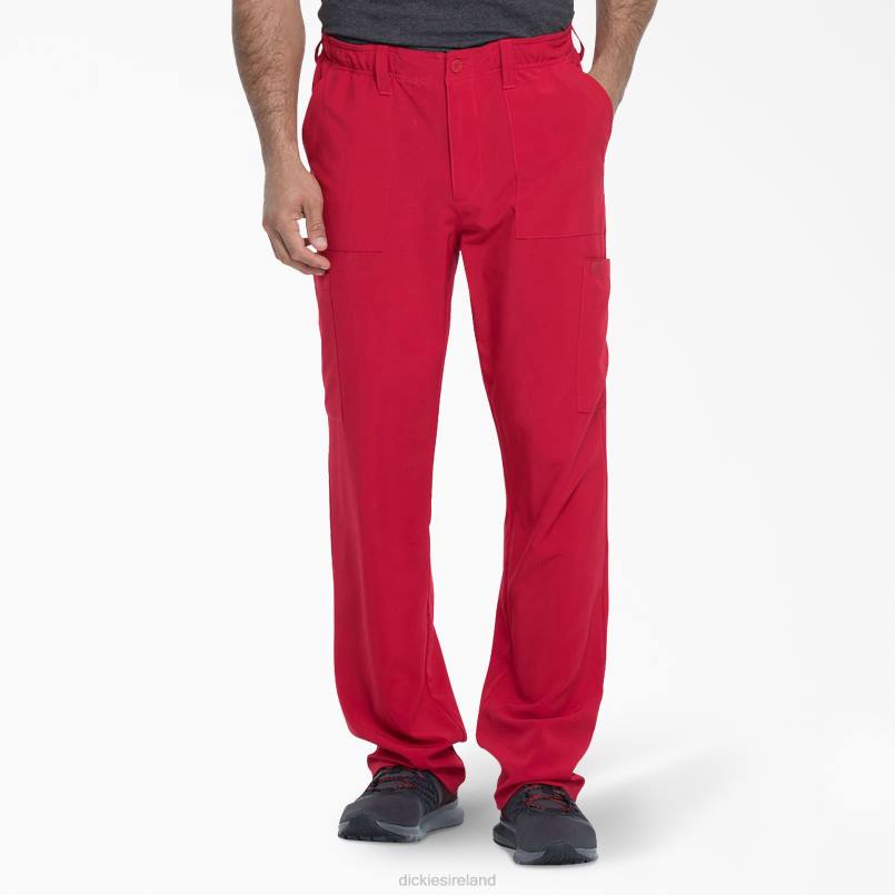 Dickies Men EDS Essentials Scrub Pants Red (RD) N80J1383 Apparel