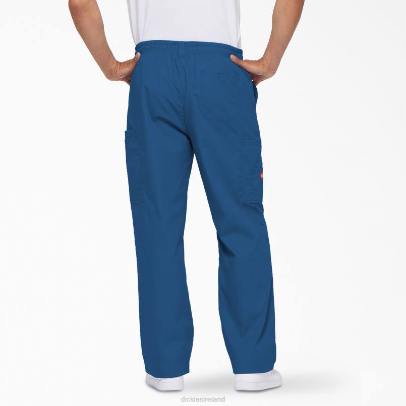 Dickies Men EDS Signature Cargo Scrub Pants Royal Blue (RB) N80J1231 Apparel
