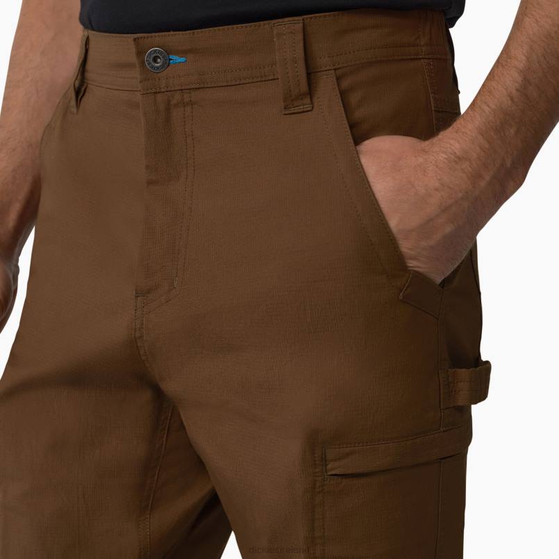 Dickies Men ProTect Cooling Ripstop Cargo Pants Timber Brown (TB) N80J282 Apparel