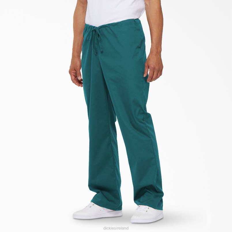 Dickies Men Unisex EDS Signature Scrub Pants Teal (DTL) N80J1308 Apparel