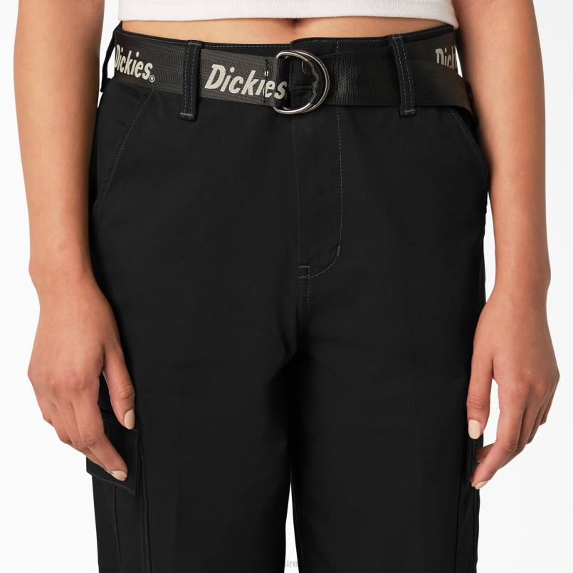 Dickies Women Contrast Stitch Cropped Cargo Pants Regular N80J1804 Apparel