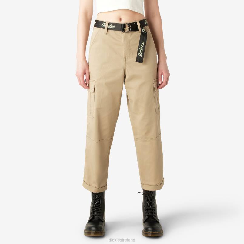 Dickies Women Cropped Cargo Pants Regular N80J1702 Apparel