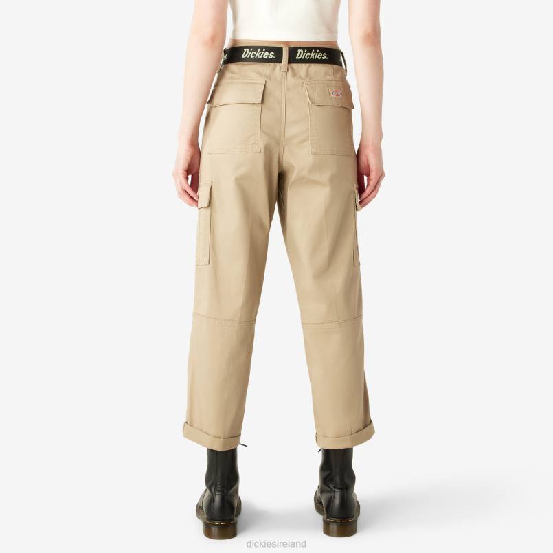 Dickies Women Cropped Cargo Pants Regular N80J1702 Apparel