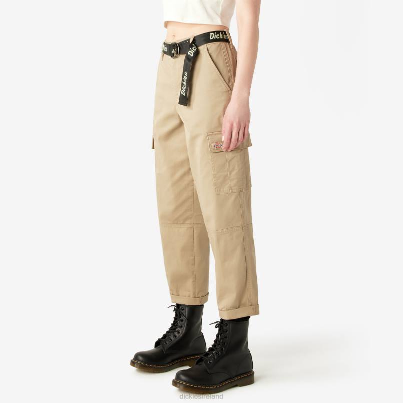 Dickies Women Cropped Cargo Pants Regular N80J1702 Apparel