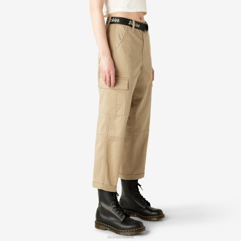 Dickies Women Cropped Cargo Pants Regular N80J1702 Apparel