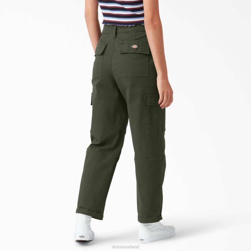 Dickies Women Cropped Cargo Pants Regular N80J1704 Apparel