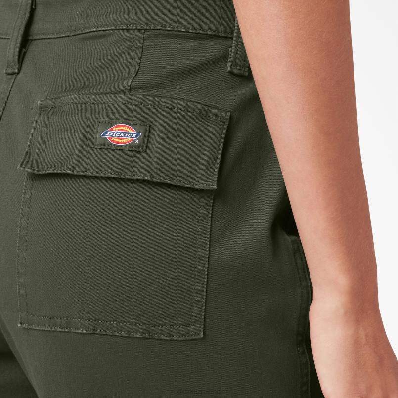 Dickies Women Cropped Cargo Pants Regular N80J1704 Apparel