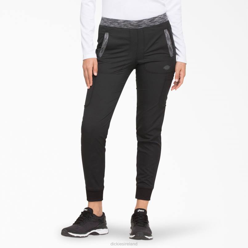 Dickies Women Dynamix Jogger Scrub Pants Black (BLK) N80J2587 Apparel