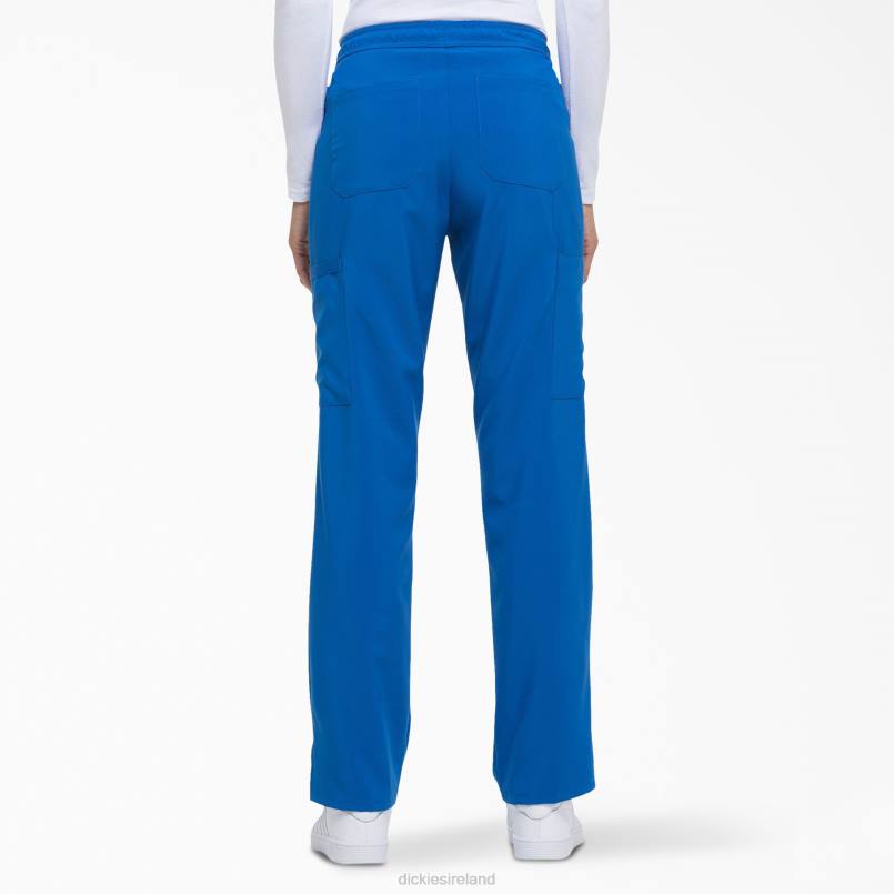 Dickies Women EDS Essentials Contemporary Fit Scrub Pants Royal Blue (RB) N80J2575 Apparel