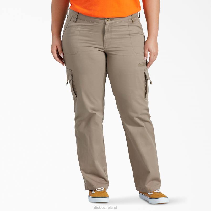 Dickies Women Plus Relaxed Fit Cargo Pants Regular N80J1761 Apparel