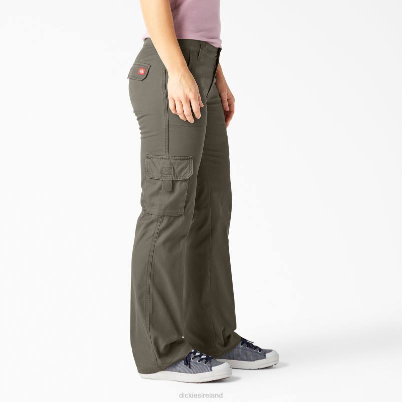 Dickies Women Relaxed Fit Straight Leg Cargo Pants Regular N80J1733 Apparel