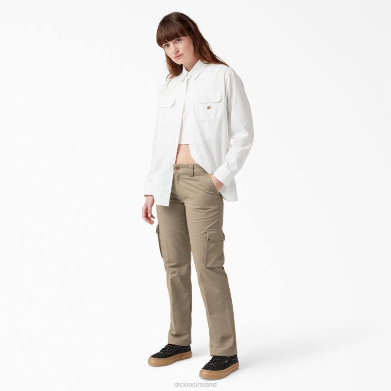 Dickies Women Relaxed Fit Stretch Cargo Pants Regular N80J1742 Apparel