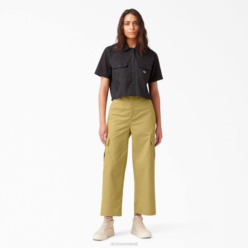 Dickies Women Twill Crop Cargo Pants Regular N80J1736 Apparel