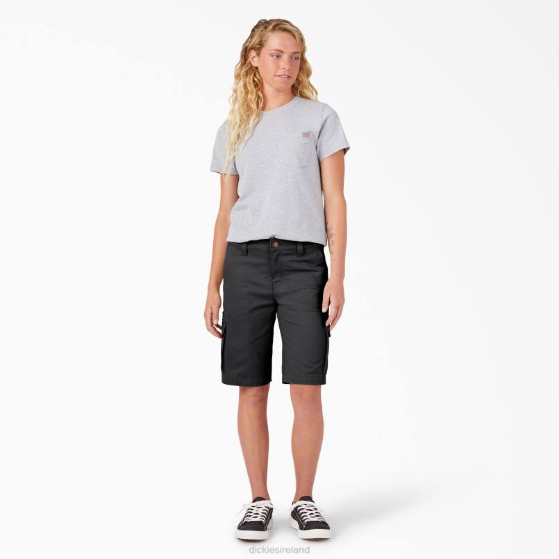 Dickies Women Relaxed Fit Cargo Shorts 11