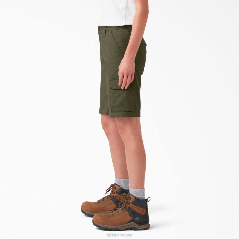 Dickies Women Ripstop Cargo Shorts 9