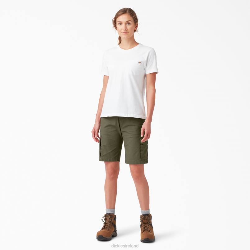 Dickies Women Ripstop Cargo Shorts 9