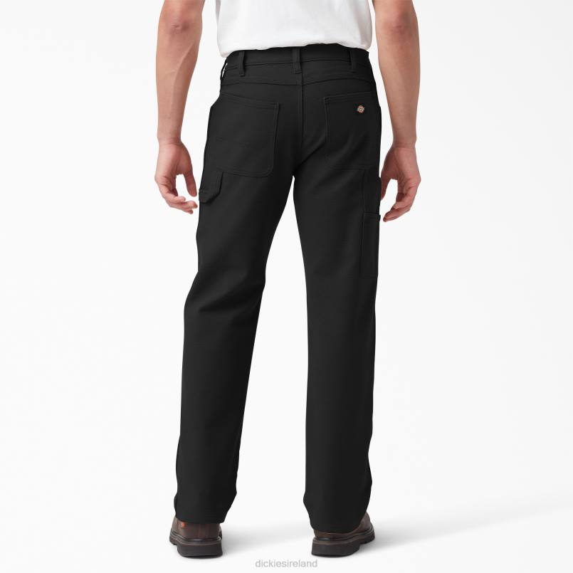 Dickies Men Warming Duck Utility Pants Rinsed Black (RBK) N80J322 Apparel
