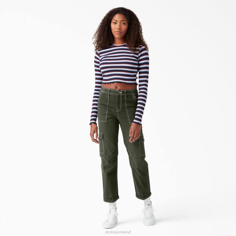 Dickies Women Cuffed Utility Pants Regular N80J1740 Apparel